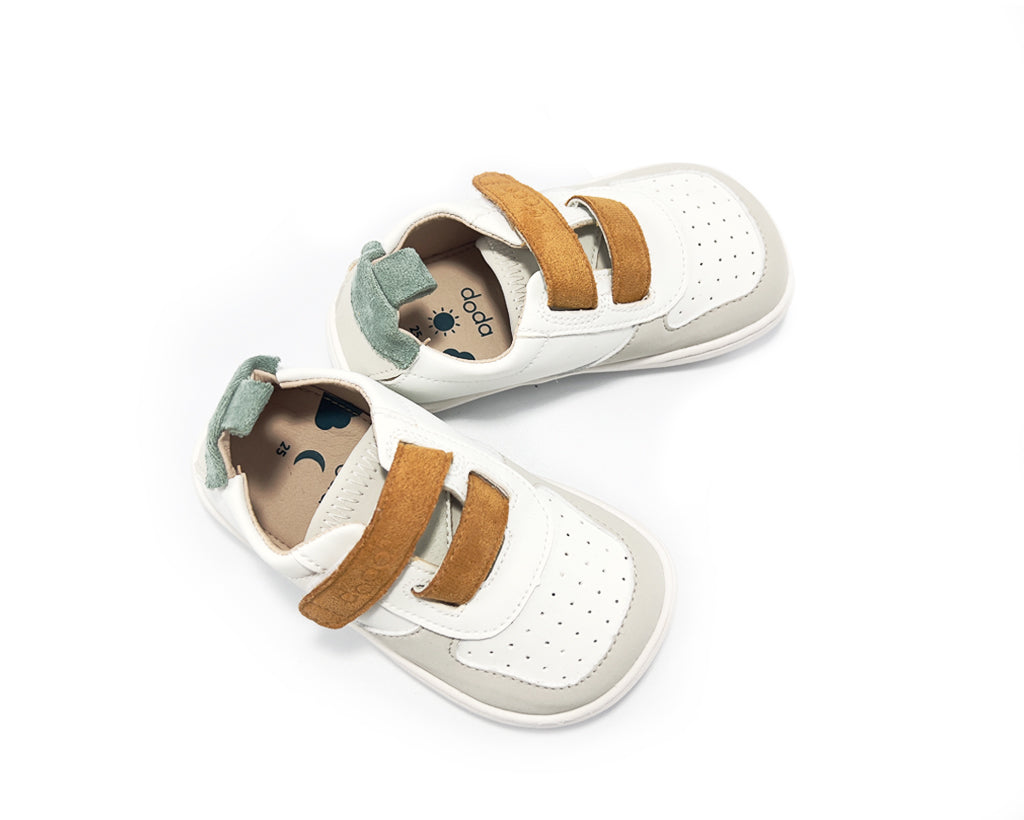 SUKI GRIS (velcro extra mostaza y stickers 🎁)