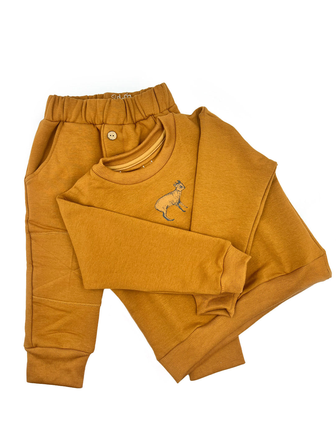 PACK JOGGER CAMEL / POLERON PUDÚ CAMEL