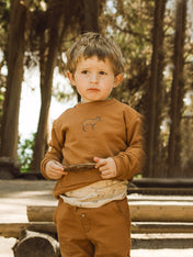 PACK JOGGER CAMEL / POLERON PUDÚ CAMEL