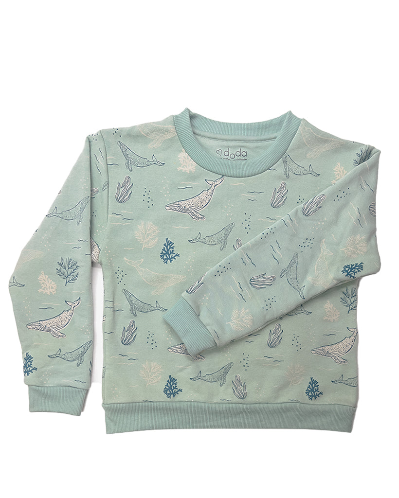 PACK JOGGER CEMENTO / POLERON  BALLENA JOROBADA CEMENTO