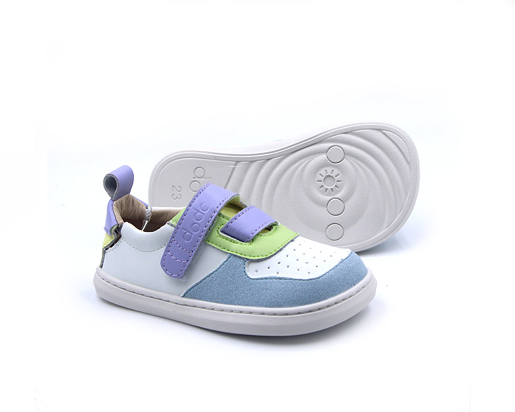 SUKI RAINBOW SUEDE (velcro extra lila y stickers 🎁)