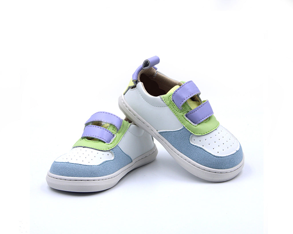 SUKI RAINBOW SUEDE (velcro extra lila y stickers 🎁)