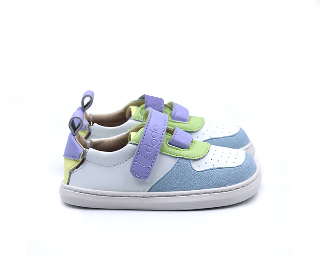 SUKI RAINBOW SUEDE (velcro extra lila y stickers 🎁)