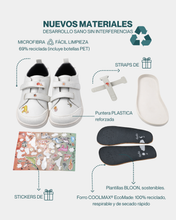 PUMO SCHOOL ♻️  PUNTERA PLASTICA REFORZADA (velcro extra gris y stickers de 🎁)