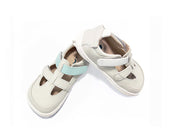 NITO GRIS (incluye velcro strap cambio a color blanco y celeste / plantillas y stickers para customizar de 🎁)