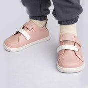 PUMI |  ZAPATILLA BAREFOOT ROSA KIDS (velcros extra Rosa metal y stickers 🎁)
