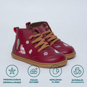 RUMI TINTO | BOTÍN BAREFOOT KIDS (stickers 🎁)