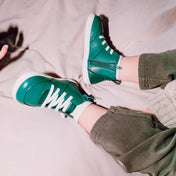 RUMI VERDE | BOTÍN BAREFOOT KIDS (stickers 🎁)