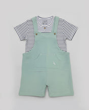 Pack Jardinera + Polera / Celeste