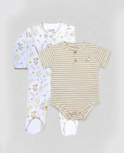 Pack Pijama + Body / Amarillos