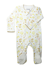 Pack pijamas flora tierra y body  pudu blanco orgánico