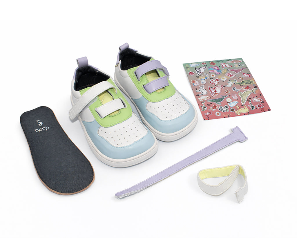 SUKI RAINBOW  (velcros extra lila y stickers de 🎁)