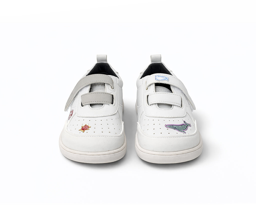 SUKI SCHOOL ♻️  PUNTERA PLÁSTICA REFORZADA (velcro extra gris y stickers de 🎁)