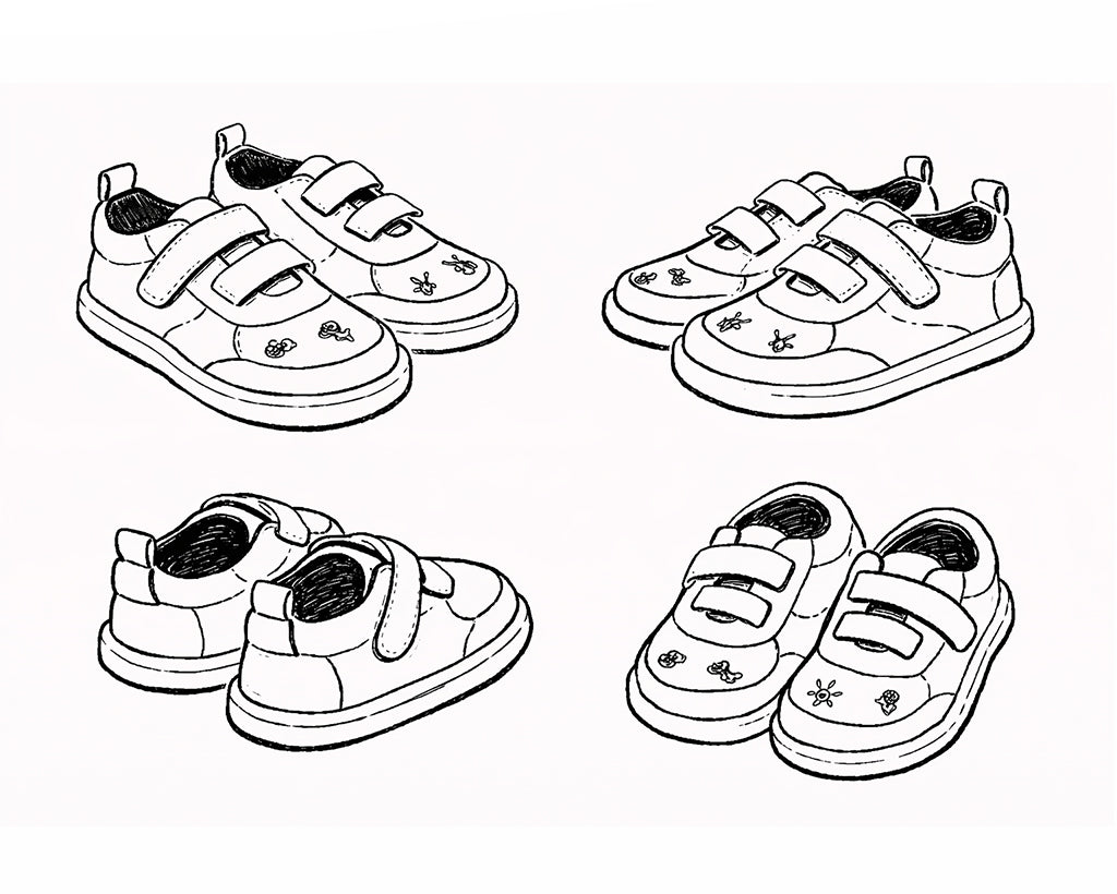 SUKI SCHOOL ♻️  PUNTERA PLÁSTICA REFORZADA (velcro extra gris y stickers de 🎁)